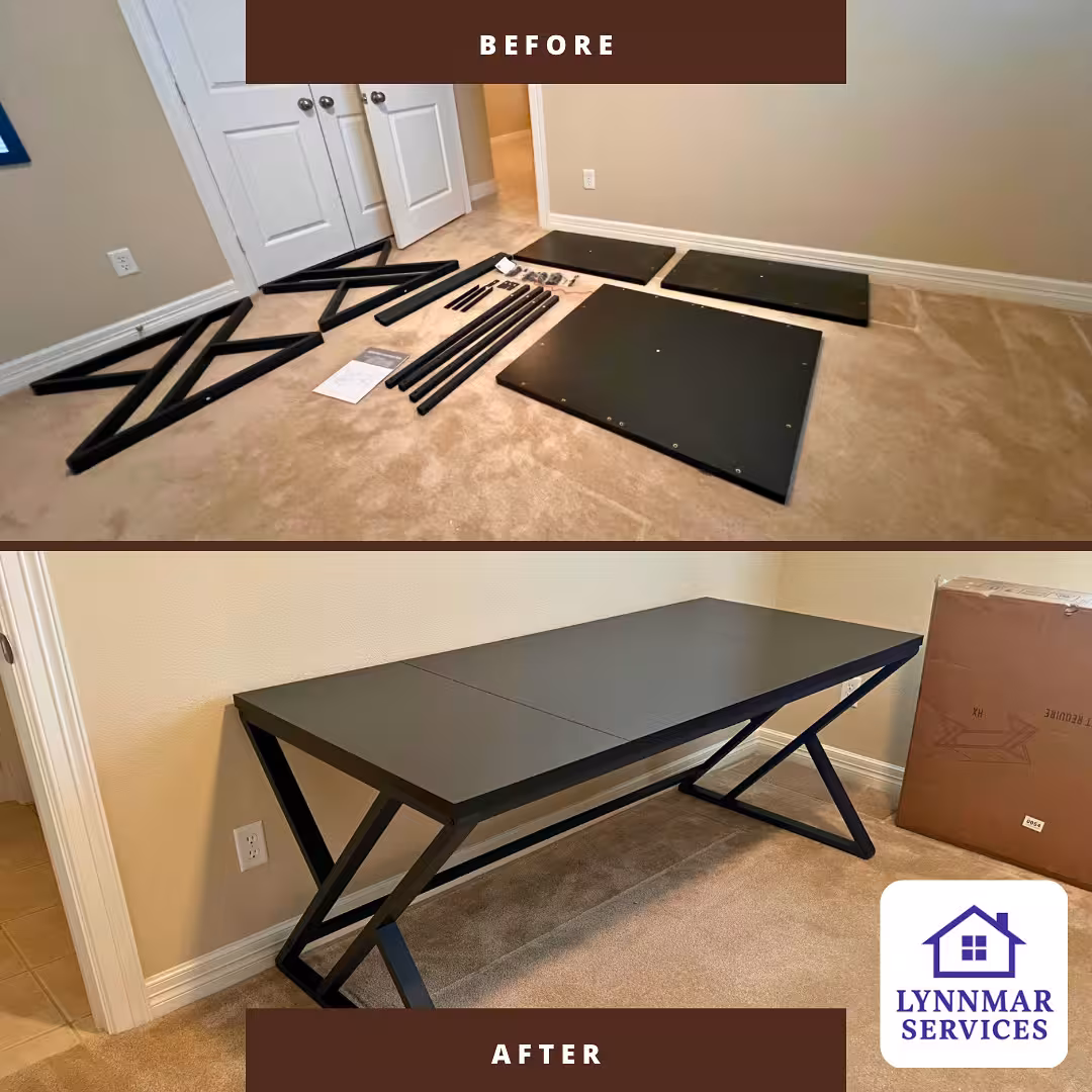 furniture assembly in Sanger TX