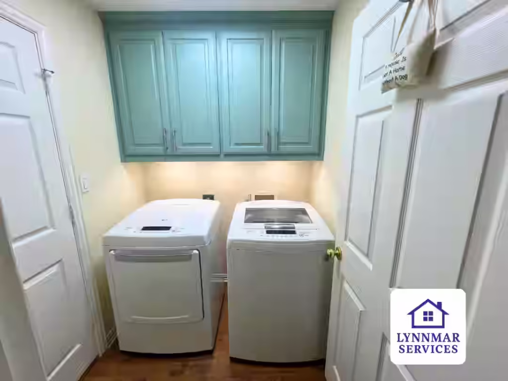 laundry room remodel Krum TX completed by Lynnmar Services